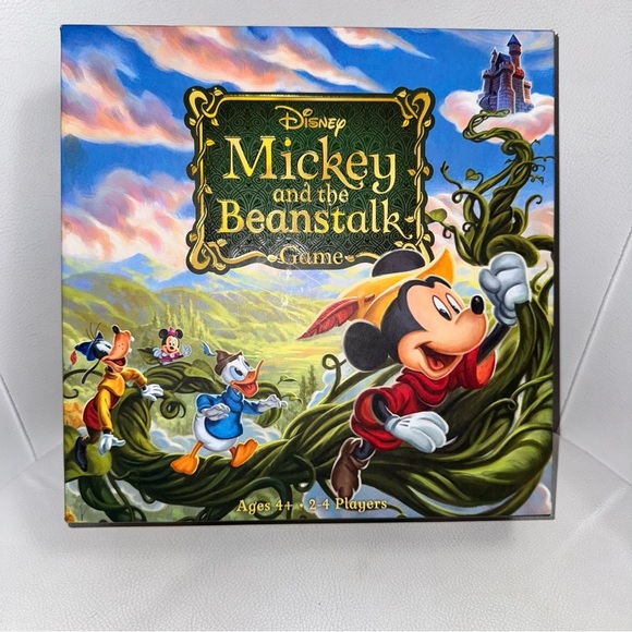 Funko Disney Mickey and The Beanstalk Board Game 2-4 Player Excellent Condition - Picture 1 of 3